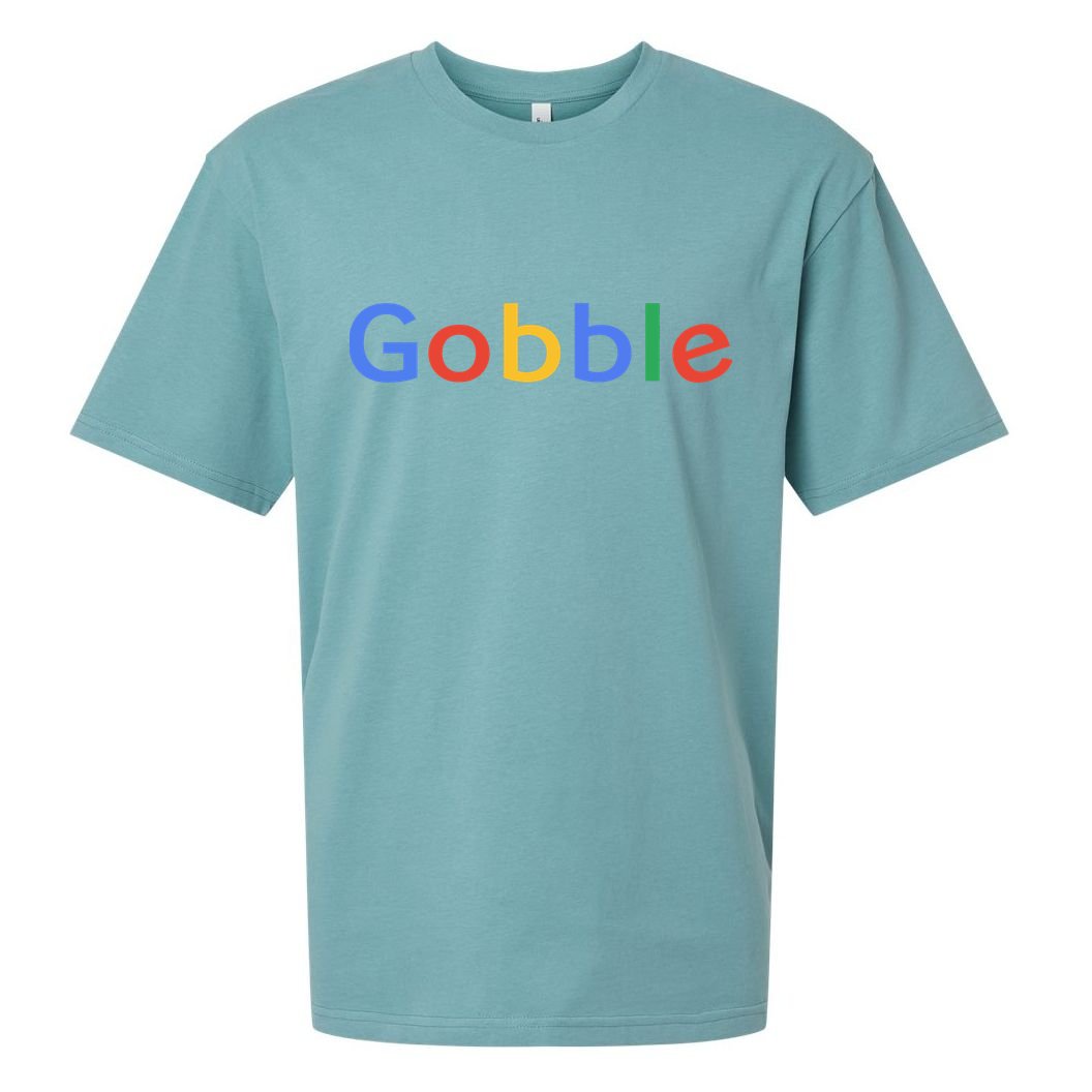 Gobble Classic Colorful Logo Sueded Cloud Jersey T-Shirt
