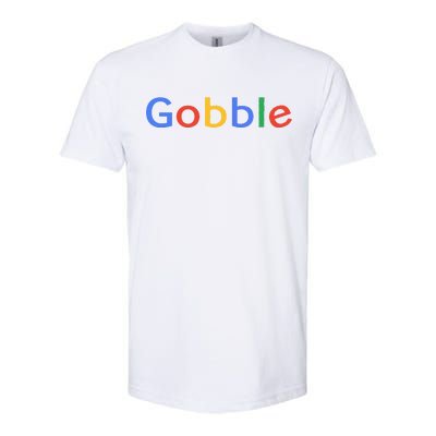 Gobble Classic Colorful Logo Softstyle® CVC T-Shirt