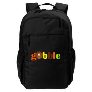 Gobble Cute Turkey Thanksgiving Daily Commute Backpack