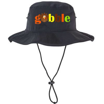 Gobble Cute Turkey Thanksgiving Legacy Cool Fit Booney Bucket Hat