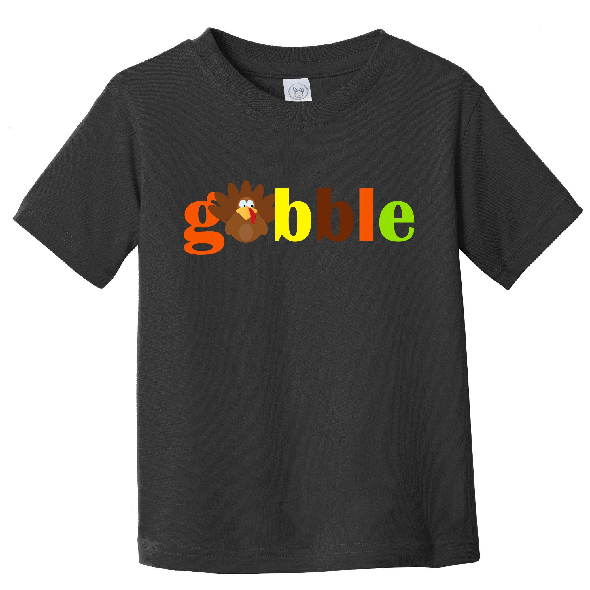 Gobble Cute Turkey Thanksgiving Toddler T-Shirt