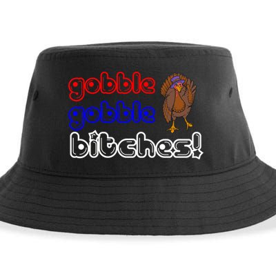 Gobble Gobble Bitches Sustainable Bucket Hat