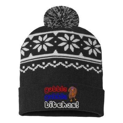 Gobble Gobble Bitches USA-Made Snowflake Beanie