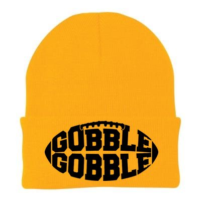 Gobble Gobble Football Knit Cap Winter Beanie