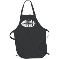 Gobble Gobble Football Full-Length Apron With Pockets