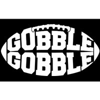 Gobble Gobble Football Bumper Sticker