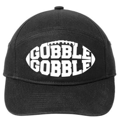 Gobble Gobble Football 7-Panel Snapback Hat