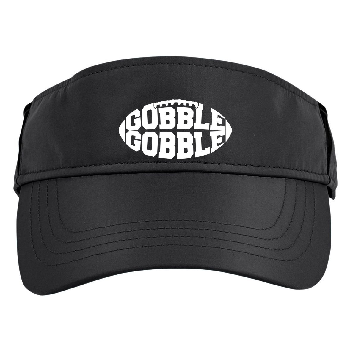 Gobble Gobble Football Adult Drive Performance Visor