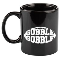 Gobble Gobble Football 11oz C Handle Ceramic Mug