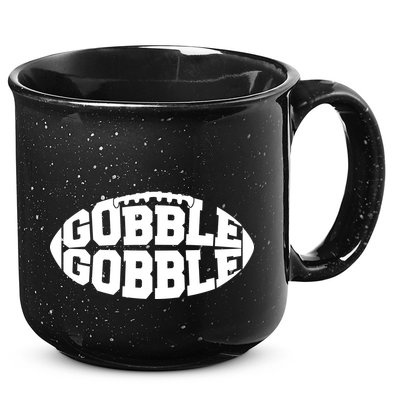 Gobble Gobble Football 15oz Campfire Ceramic Mug
