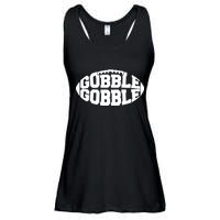 Gobble Gobble Football Ladies Essential Flowy Tank