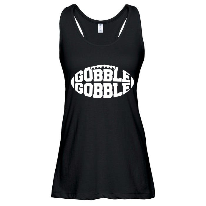 Gobble Gobble Football Ladies Essential Flowy Tank