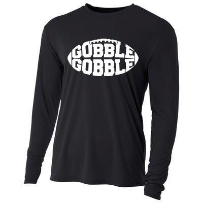 Gobble Gobble Football Cooling Performance Long Sleeve Crew