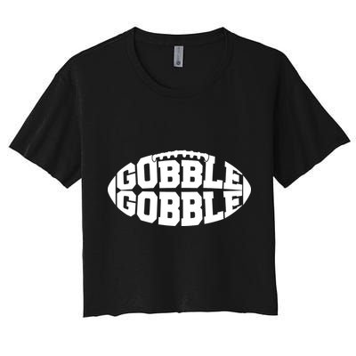 Gobble Gobble Football Crop Top