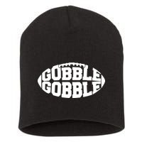 Gobble Gobble Football Short Acrylic Beanie