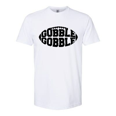 Gobble Gobble Football Softstyle CVC T-Shirt