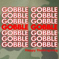 Gobble Gobble Retro Happy Thanksgiving Legacy Tie Dye Trucker Hat