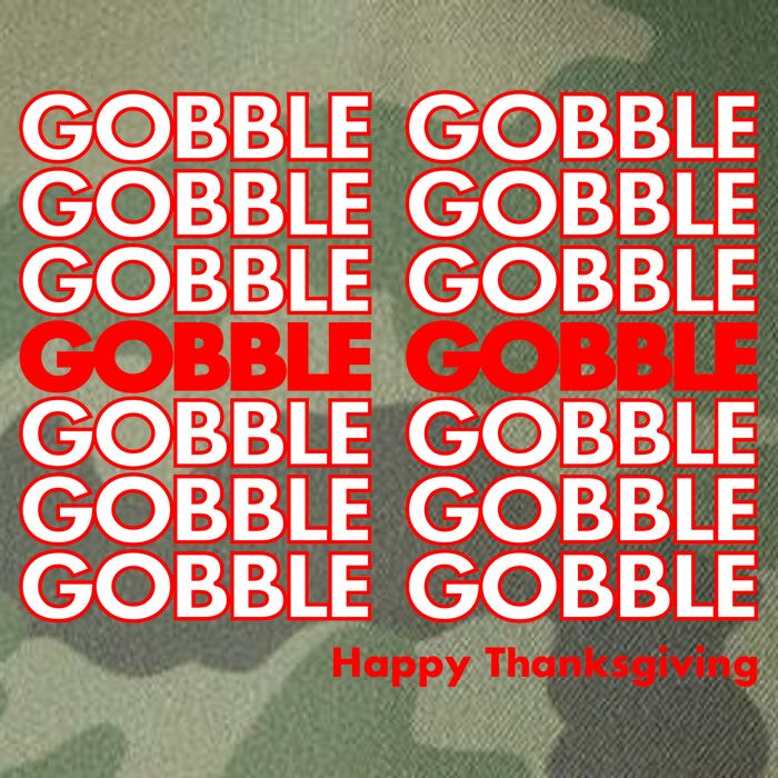 Gobble Gobble Retro Happy Thanksgiving Legacy Tie Dye Trucker Hat