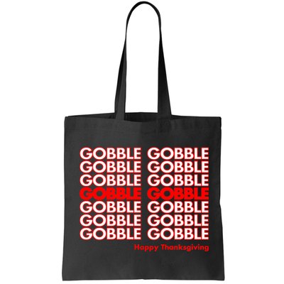Gobble Gobble Retro Happy Thanksgiving Bag