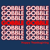 Gobble Gobble Retro Happy Thanksgiving Infant Baby Jersey Bodysuit