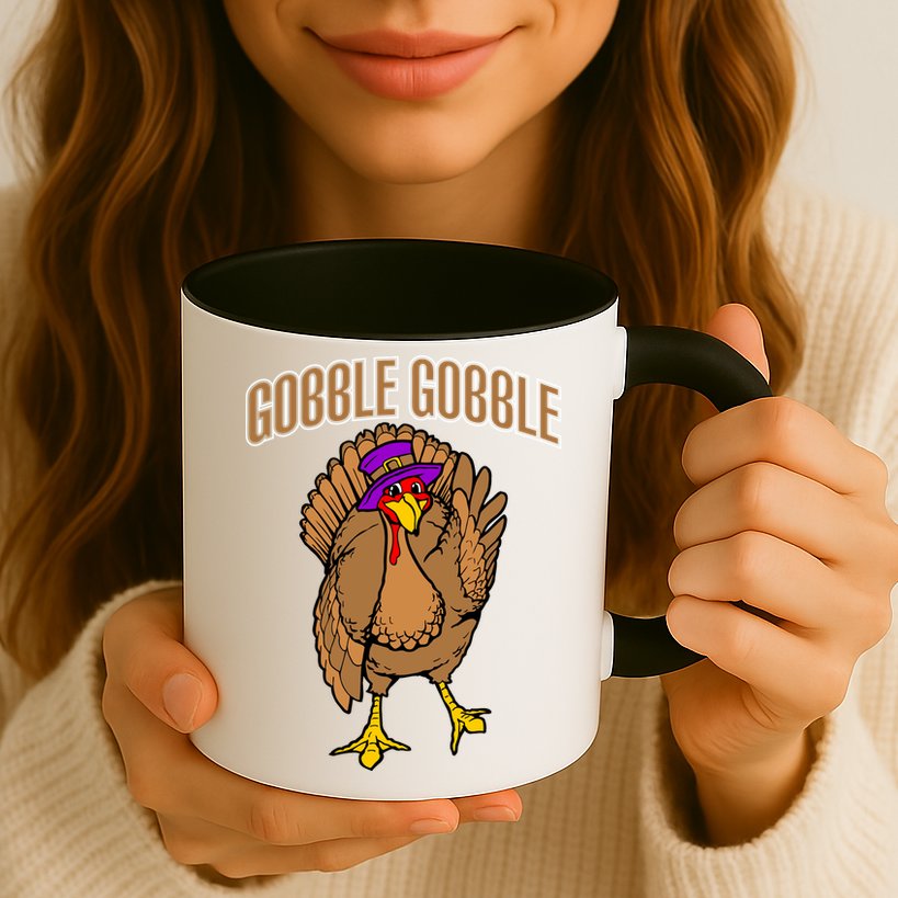 Gobble Gobble Turkey Mug