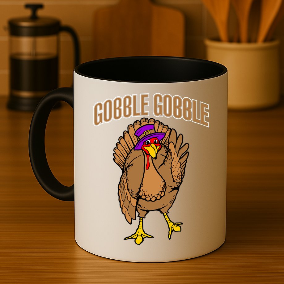 Gobble Gobble Turkey Mug