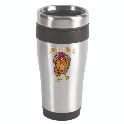 Gobble Gobble Turkey 16oz Travel Tumbler