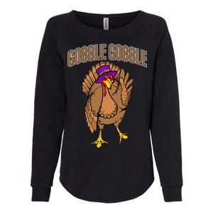 Gobble Gobble Turkey Womens California Wash Sweatshirt