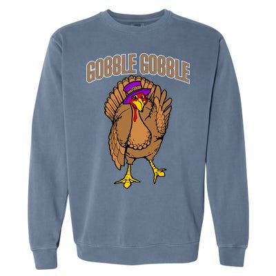 Gobble Gobble Turkey Garment-Dyed Sweatshirt