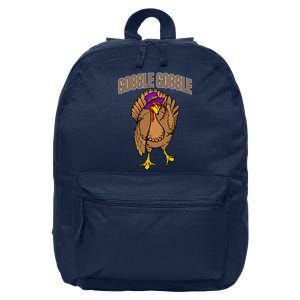 Gobble Gobble Turkey 16 in Basic Backpack