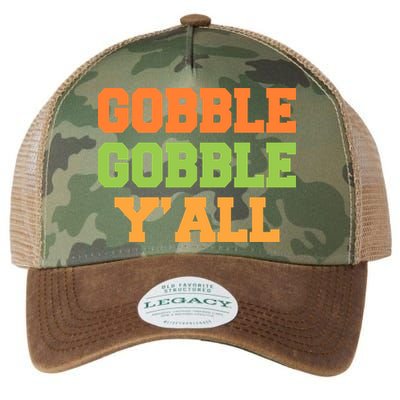 Gobble Gobble Y'All Thanksgiving Legacy Tie Dye Trucker Hat