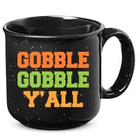 Gobble Gobble Y'All Thanksgiving 15oz Campfire Ceramic Mug