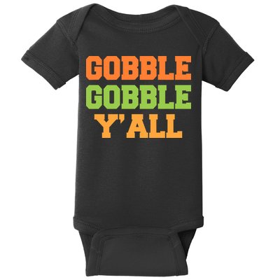 Gobble Gobble Y'All Thanksgiving Baby Bodysuit