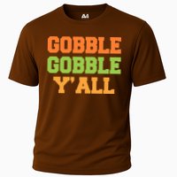 Gobble Gobble Y'All Thanksgiving Cooling Performance Crew T-Shirt