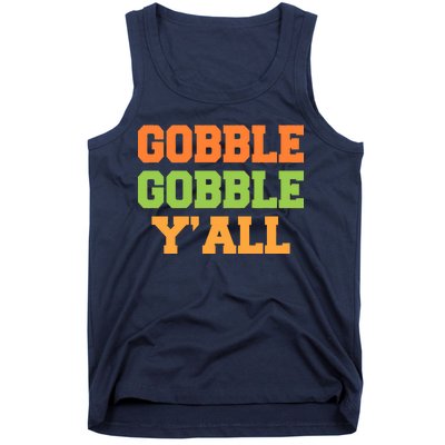 Gobble Gobble Y'All Thanksgiving Tank Top