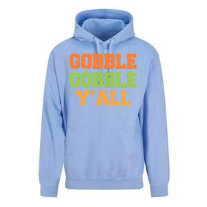 Gobble Gobble Y'All Thanksgiving Unisex Surf Hoodie