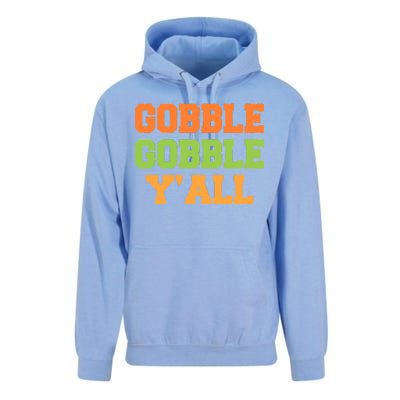 Gobble Gobble Y'All Thanksgiving Unisex Surf Hoodie