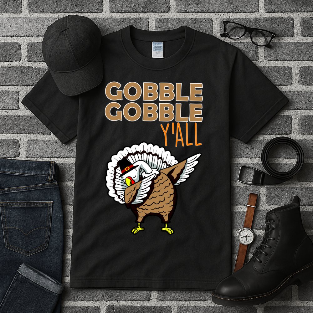 Gobble Gobble Y'all Turkey Tall T-Shirt