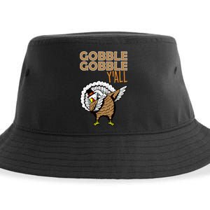 Gobble Gobble Y'all Turkey Sustainable Bucket Hat