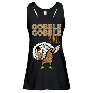 Gobble Gobble Y'all Turkey Ladies Essential Flowy Tank