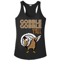 Gobble Gobble Y'all Turkey Ladies PosiCharge Competitor Racerback Tank