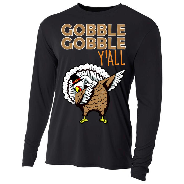 Gobble Gobble Y'all Turkey Cooling Performance Long Sleeve Crew