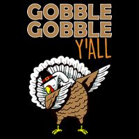 Gobble Gobble Y'all Turkey Baby Bodysuit