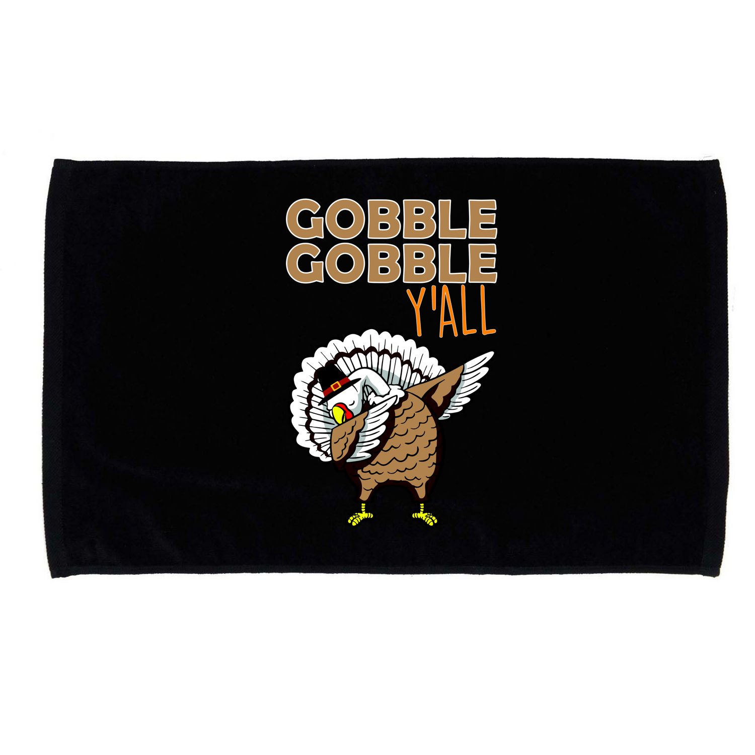 Gobble Gobble Y'all Turkey Microfiber Hand Towel