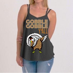 Gobble Gobble Y'all Turkey Women's Strappy Tank