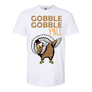 Gobble Gobble Y'all Turkey Softstyle CVC T-Shirt