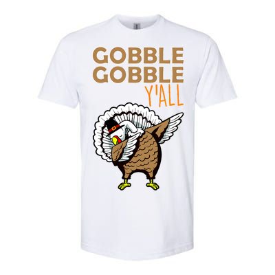 Gobble Gobble Y'all Turkey Softstyle CVC T-Shirt