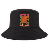 Gobble Me Swallow Me Dancing Turkey Cool Comfort Performance Bucket Hat