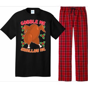 Gobble Me Swallow Me Dancing Turkey Pajama Set