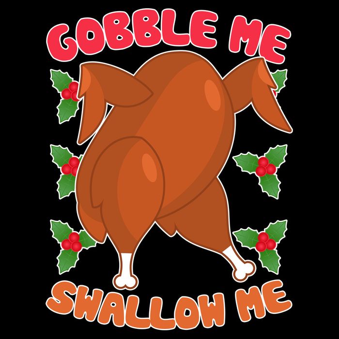 Gobble Me Swallow Me Dancing Turkey Visor